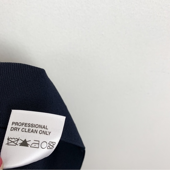 NWT Per Se by Carlisle Navy Blue Movie Star Draped Dress Sz XL - Picture 10 of 10